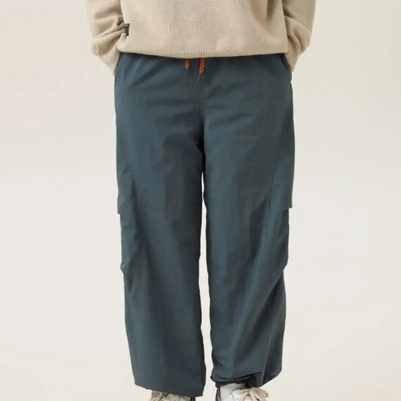 Casual Loose Blended Synthetic Fabrics Cargo Pants-9