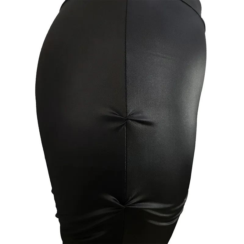 Fashion Casual Leather Pants-2