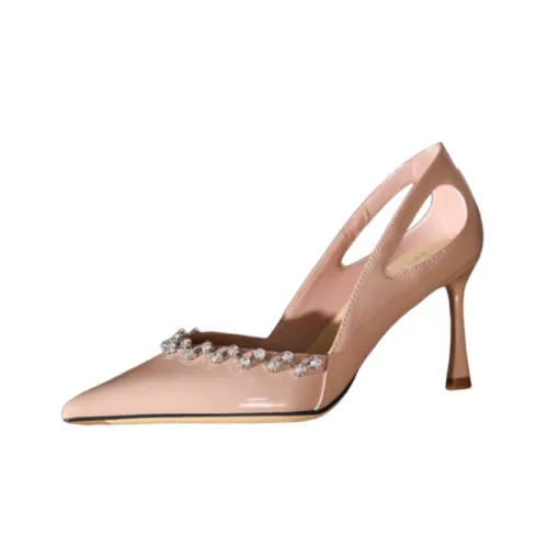 Simple Rhinestone High Heels