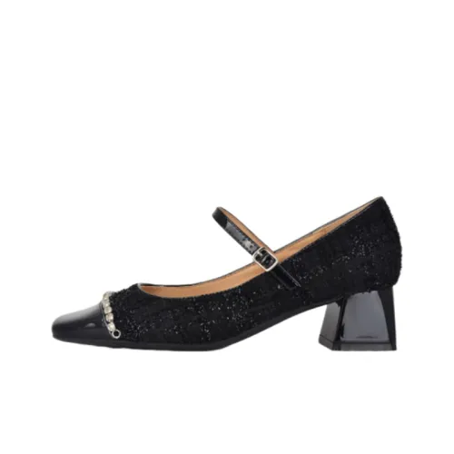 Elegant Rhinestone Mary Jane Shoes