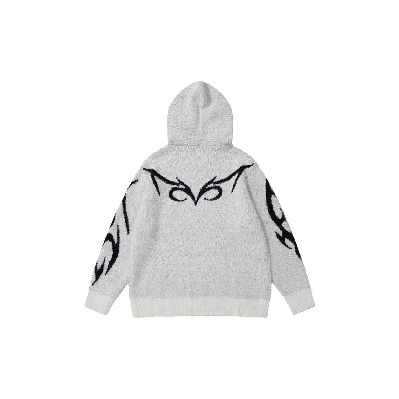 Trendy Loose Cotton Blended Fabric Sweater-3