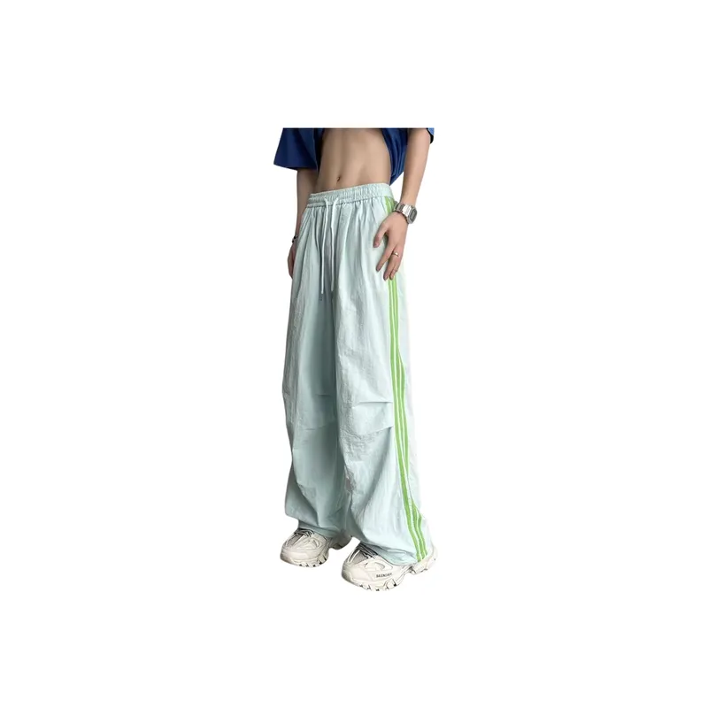 Fashion Loose Casual Hard Shell Pants-0