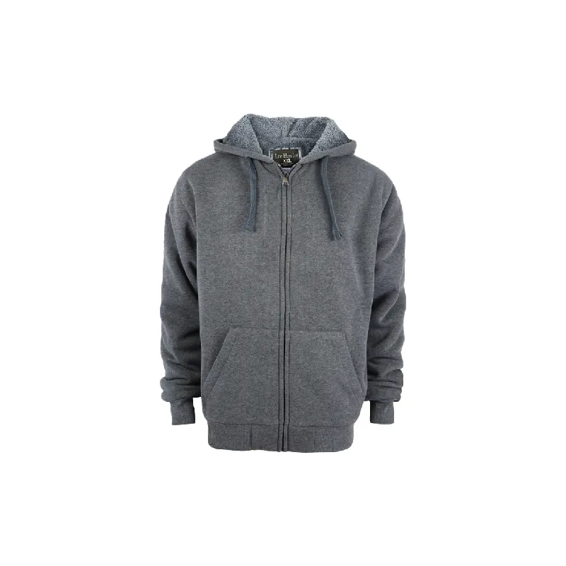 Retro Plain Cotton Sweatshirt Unisex-7
