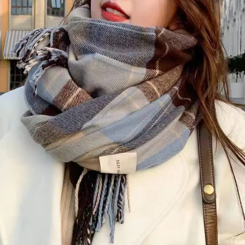 Fashionable Warming Knit Scarf-4