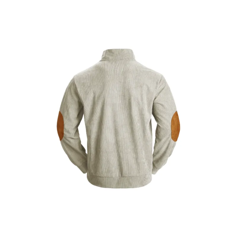 Fashionable Loose Corduroy Sweater-7