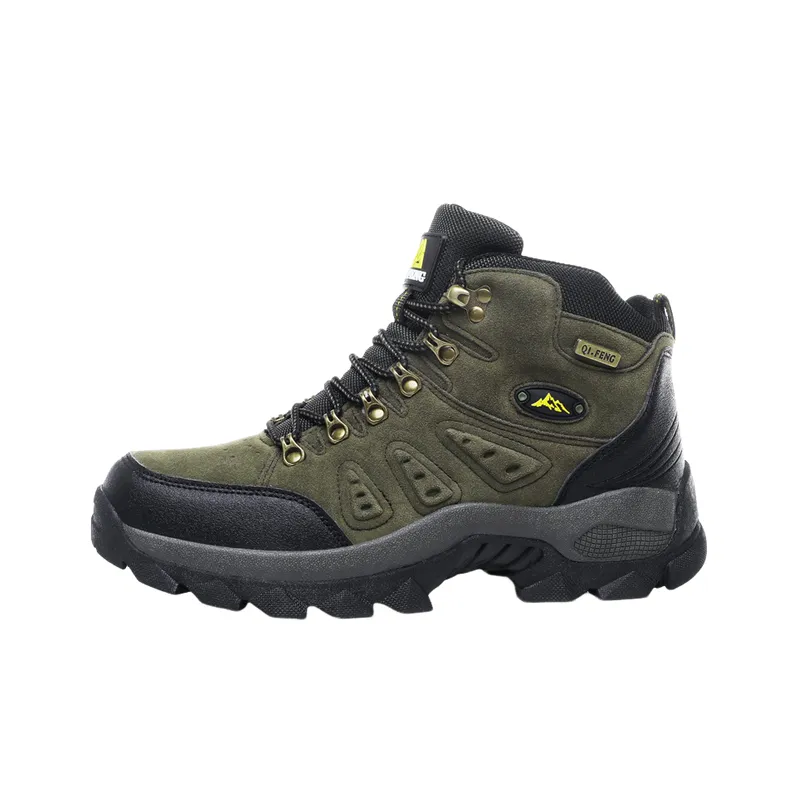 Sporty Plain Hiking Shoes-0