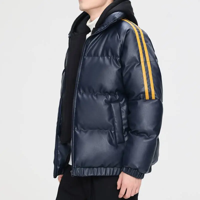 Fashion Loose Warm Quilted Jacket-4