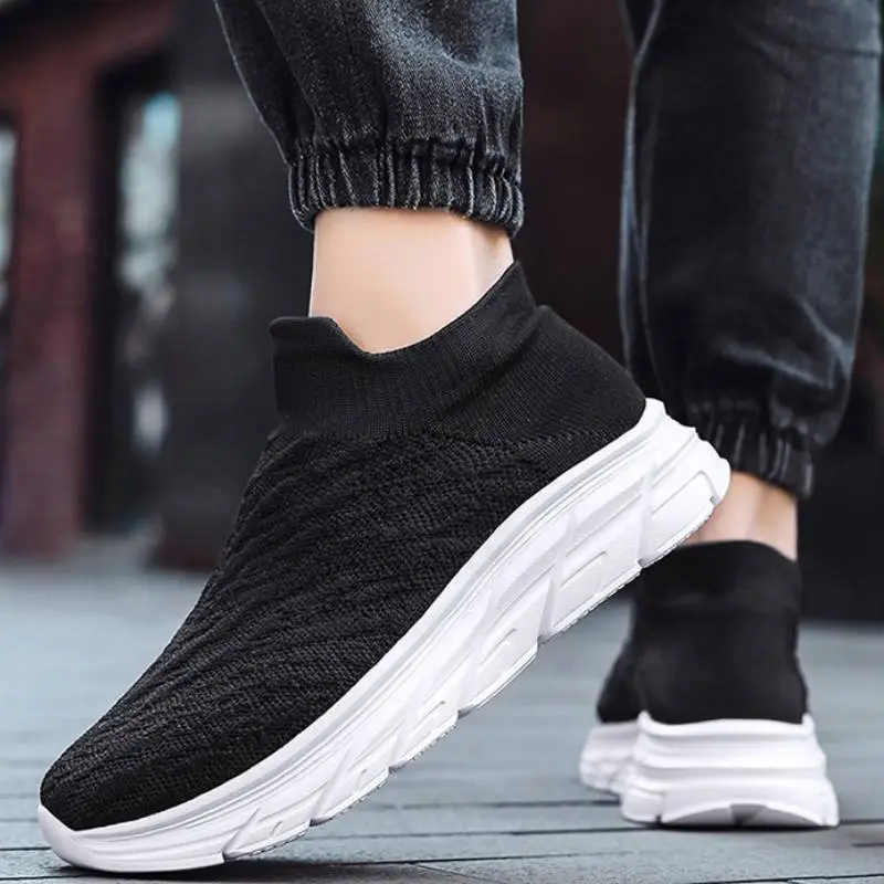 Casual Plain Slip On Shoes-4