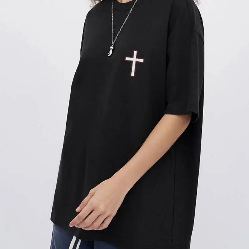 Retro Street 100% Cotton T Shirt-2