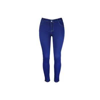 Casual Plain Jeans Women