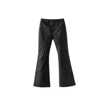 Coated Waxed Trousers