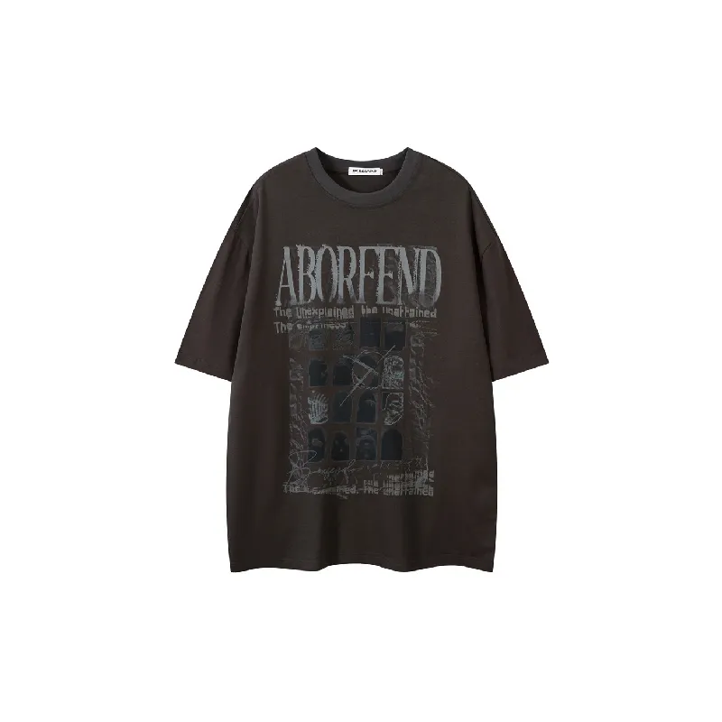 Casual Loose 100% Cotton T Shirt-0