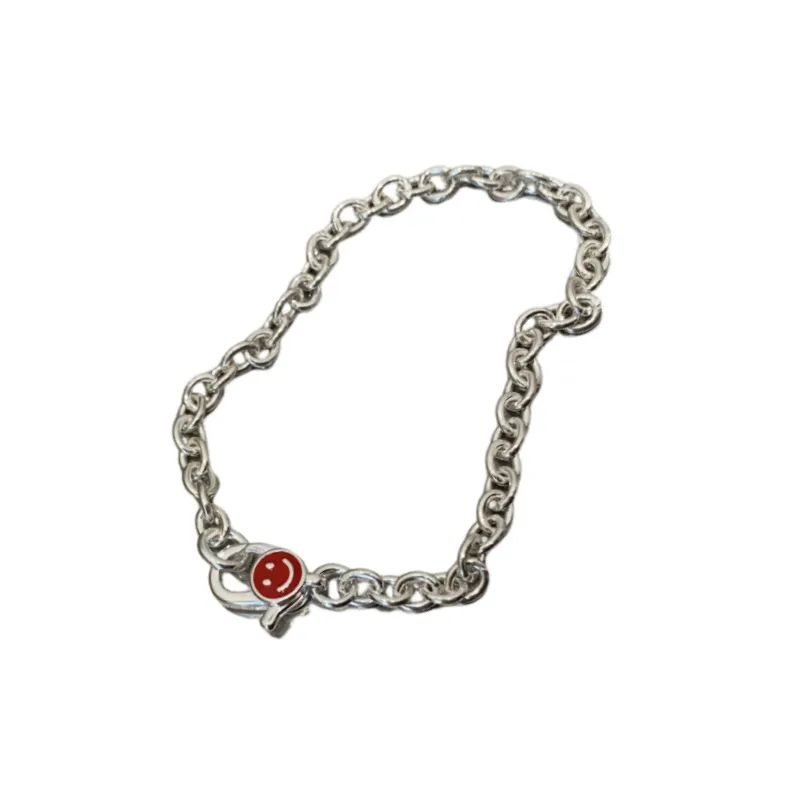 New Smiley Face Chain Bracelet-0