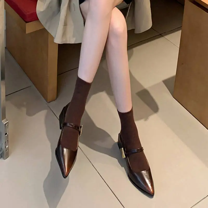 Simple Basics Mary Jane Shoes-5