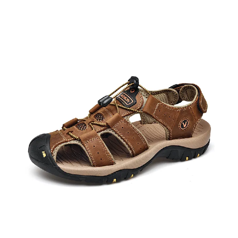 Casual Plain Beach Sandals-1