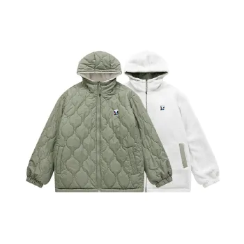 Fashion Zipper Quilted Jacket