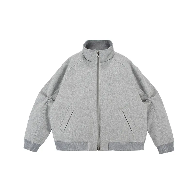 Fashionable Casual Loose Quilted Jacket-0