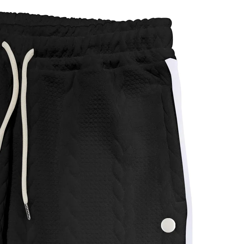 Fashionable Cartoon Knit Sweatpants-7