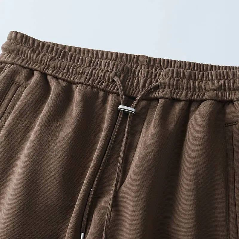 Fashionable Loose Cotton Blended Fabric Casual Pants-2