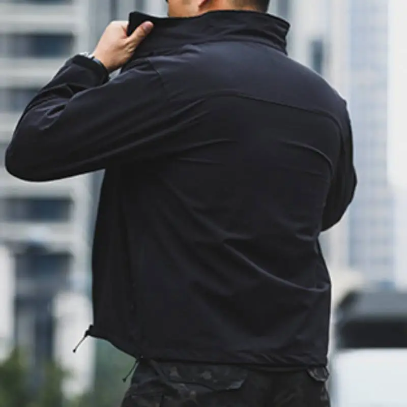 Casual Loose Nylon Jacket-5