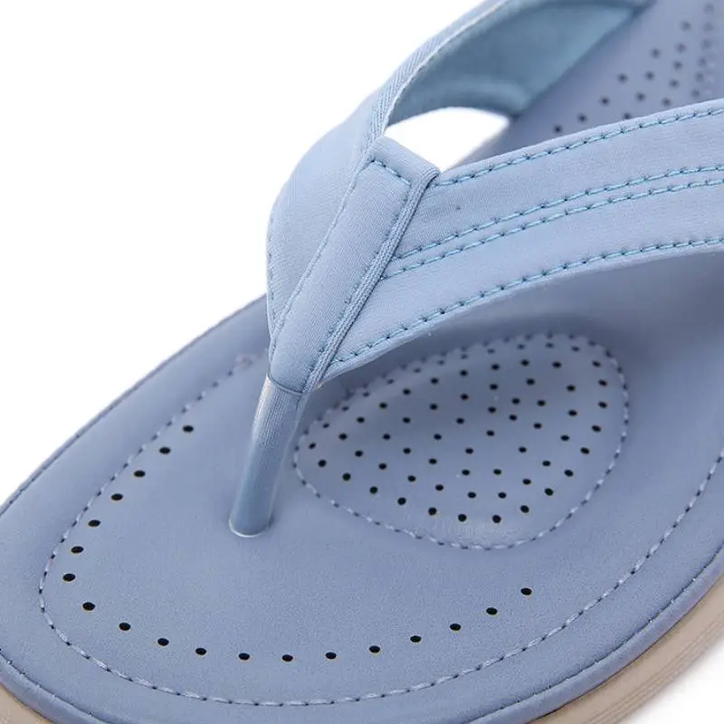 Casual Plain Flip Flops-3