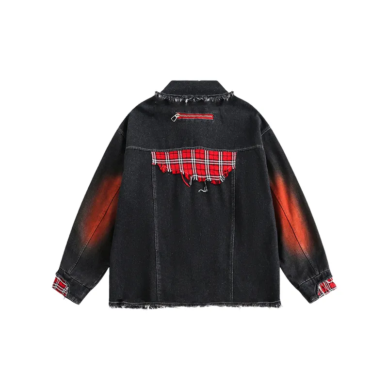 Casual Fashionable Denim Jacket-1