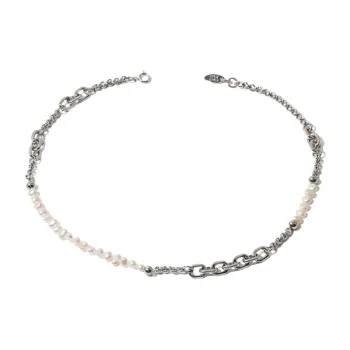 Trendy Baroque Pearl Necklace