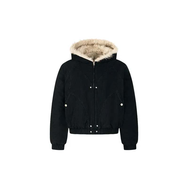 Casual Loose Quilted Jacket-4
