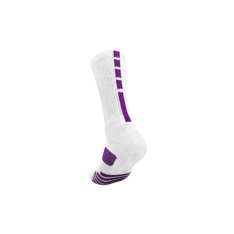 Basics Breathable Polyester Basketball Socks-7