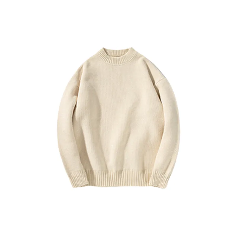 Casual Loose Cotton Sweater-2