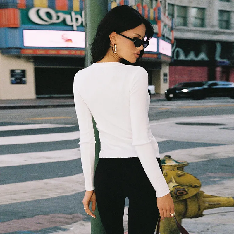 Elegant Casual Knitwear Women-3