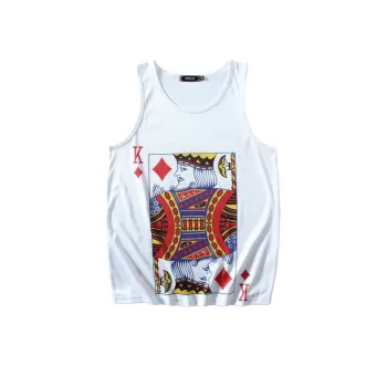 Casual Poker Mesh Vest