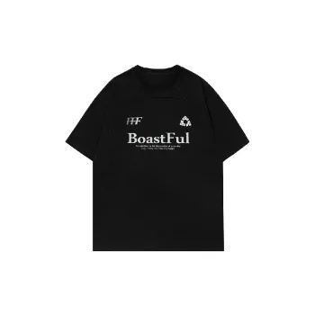 Plain Letter 100% Cotton T Shirt
