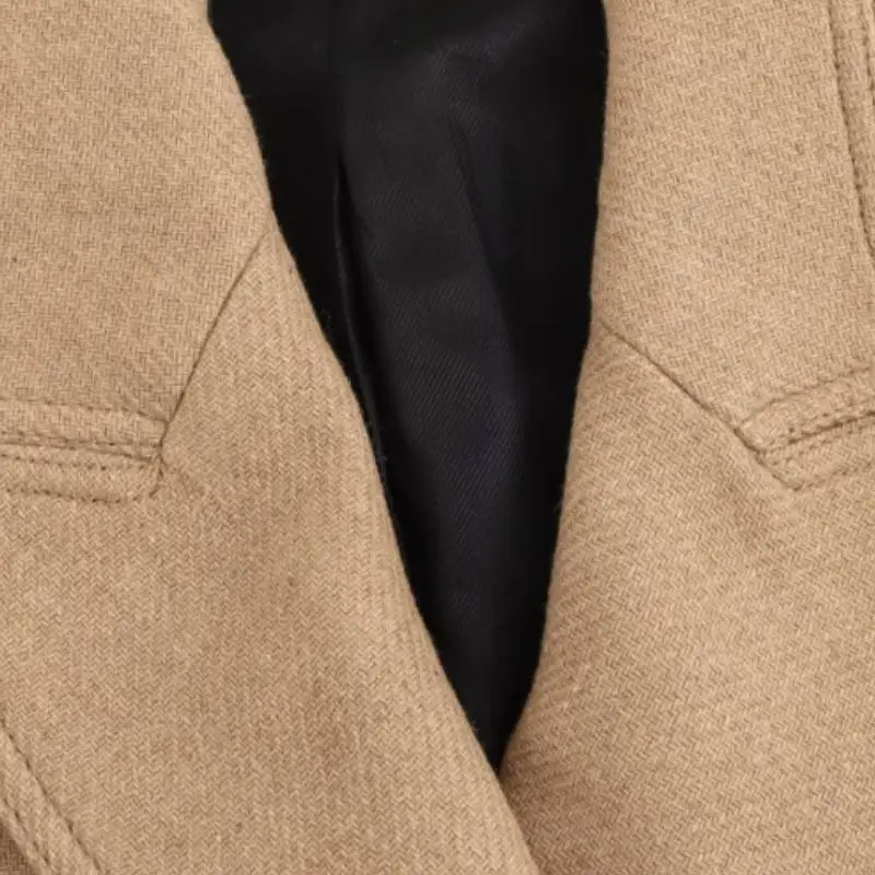 Fashionable Loose Polyester Coat Women-6