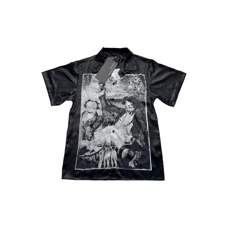 Portrait Printed Short Sleeve Shirt