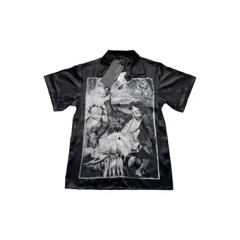 Portrait Printed Short Sleeve Shirt