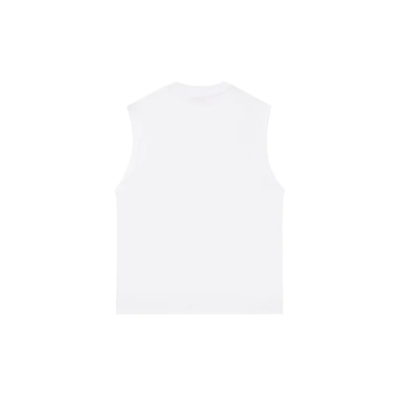 Loose Trendy Sleeveless Vest-1