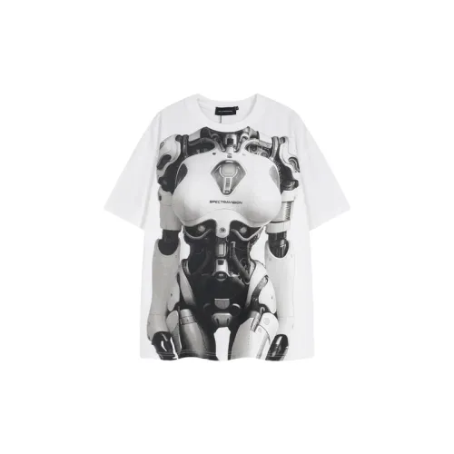 Retro Hiphop Distressed Short Sleeved T Shirt