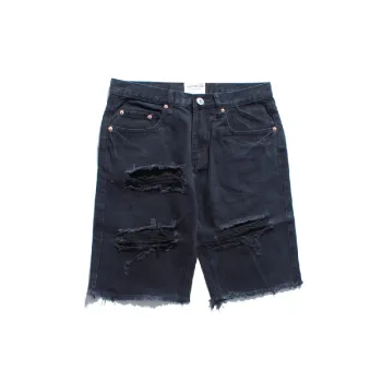 Street Washed Denim Shorts