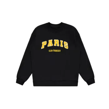 Casual Embroidered Sweatshirt