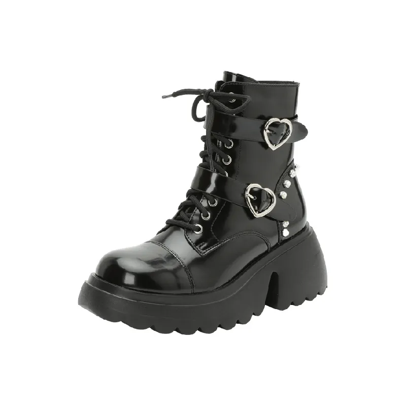 Glamorous Studded Martin Boot-0