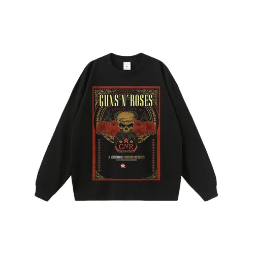 Retro Skull Street Loose Sweatshirt