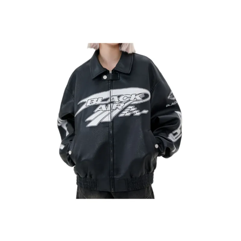 Retro Street Cleanfit PU Leather Jacket-2