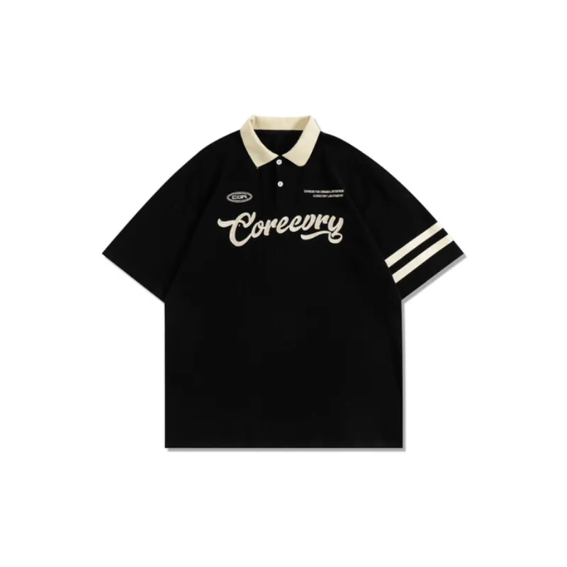 Retro Loose Short Sleeved T Shirt