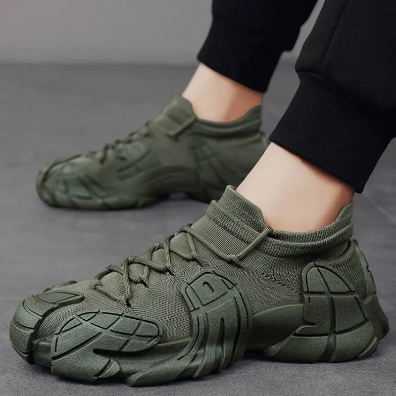 Fashionable Breathable Chunky Sneakers-6