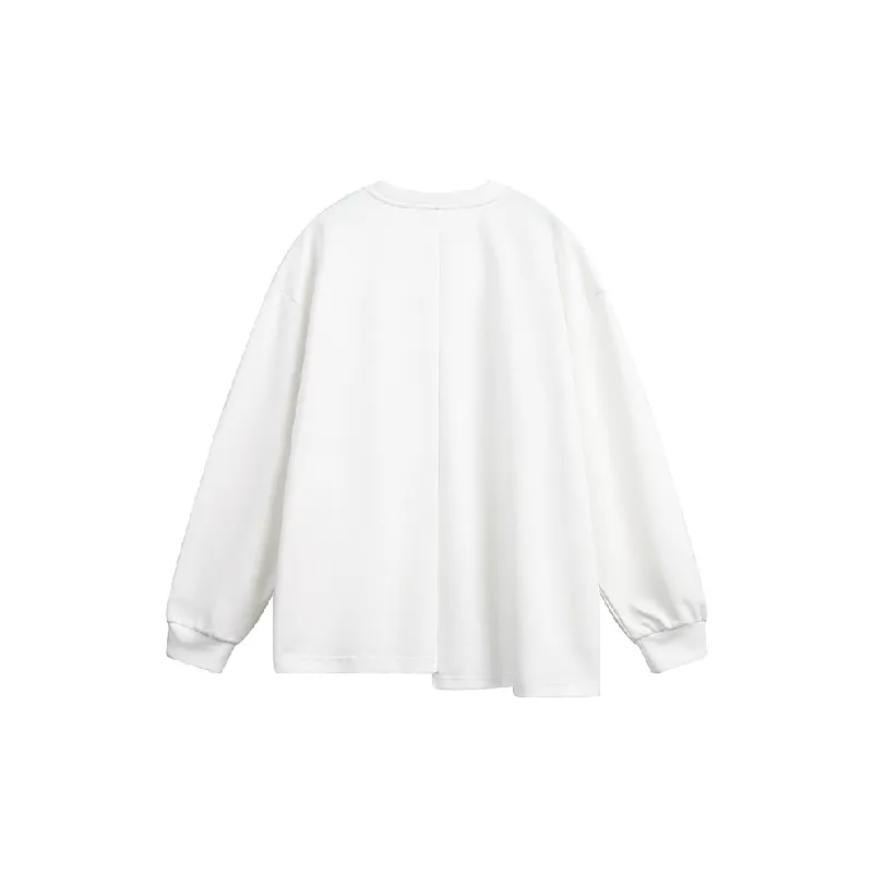 Funky Long Sleeve Cotton Blended Fabric Sweatshirt-9