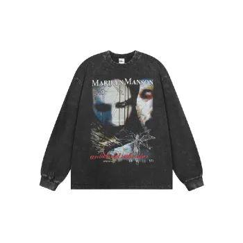 Retro Washed Long Sleeve Sweatshirt