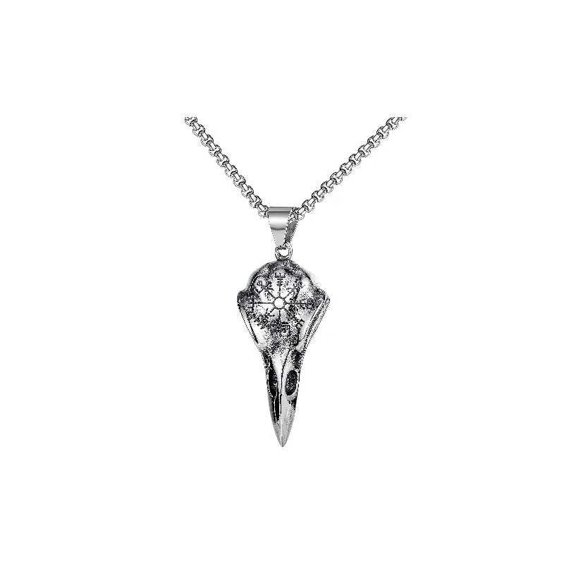 Retro Stainless Steel Necklace Man-0