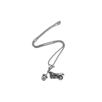 Stainless Steel Motorcycle Necklace