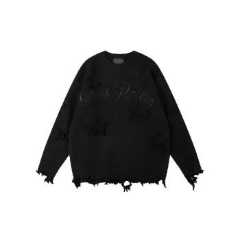 Hip Hop Fashion Letter Sweater